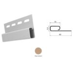 Финишная планка Классика золотой персиковый