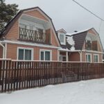 Сайдинг Docke Premium Брус D6S, фото дома