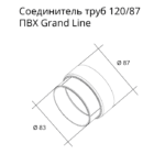 Цена на Муфта трубы Купить Муфта Grand Line