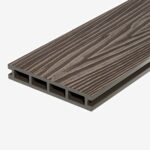 Террасная доска Decking Country Венге (Темный орех)